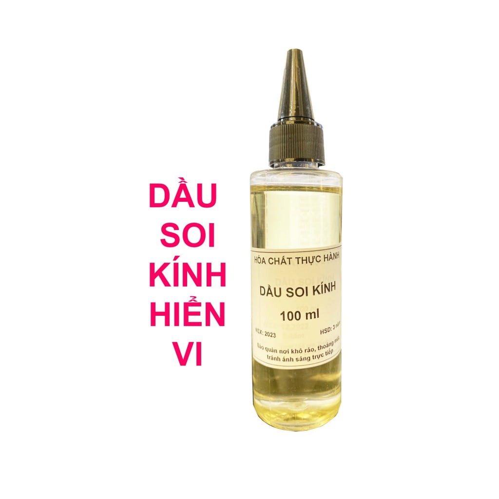 Có nhiều loại dầu soi kính hiển vi khác nhau 